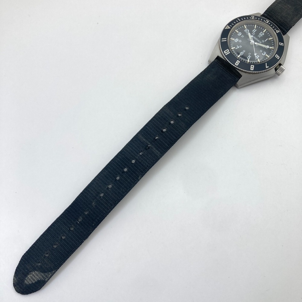 Marathon Gallet & Co Men's Watch Military 41mm Silver Tone 211 New Battery 1990 - Picture 16 of 16